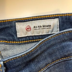 AG jeans, classic denim.